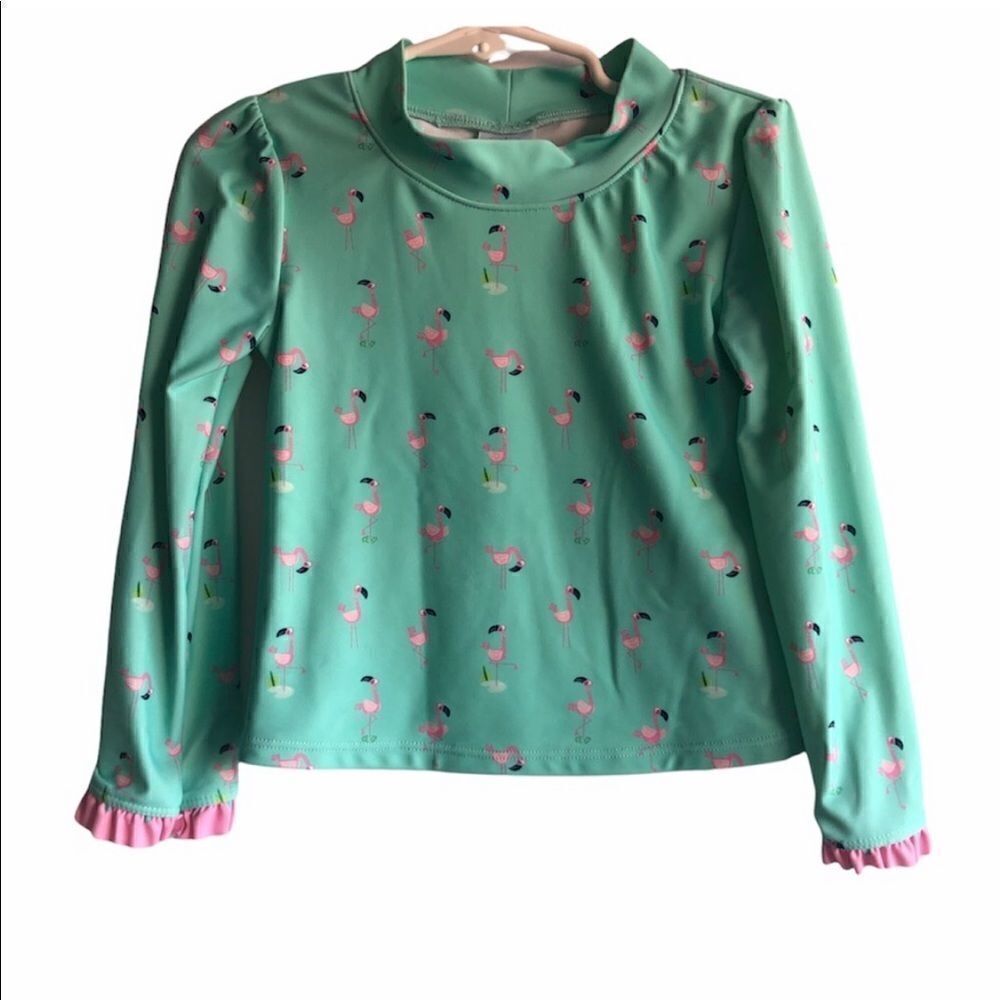 Kiko & Max Flamingo Swim Top